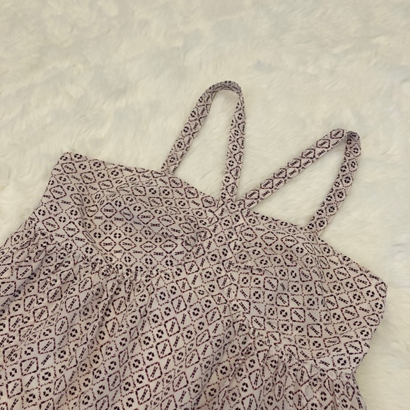 Madewell Silk Convertible Halter Dress Echo Grid 6 - Picture 2 of 7